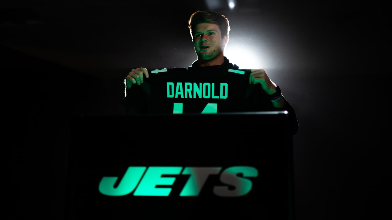 black and green jets jersey