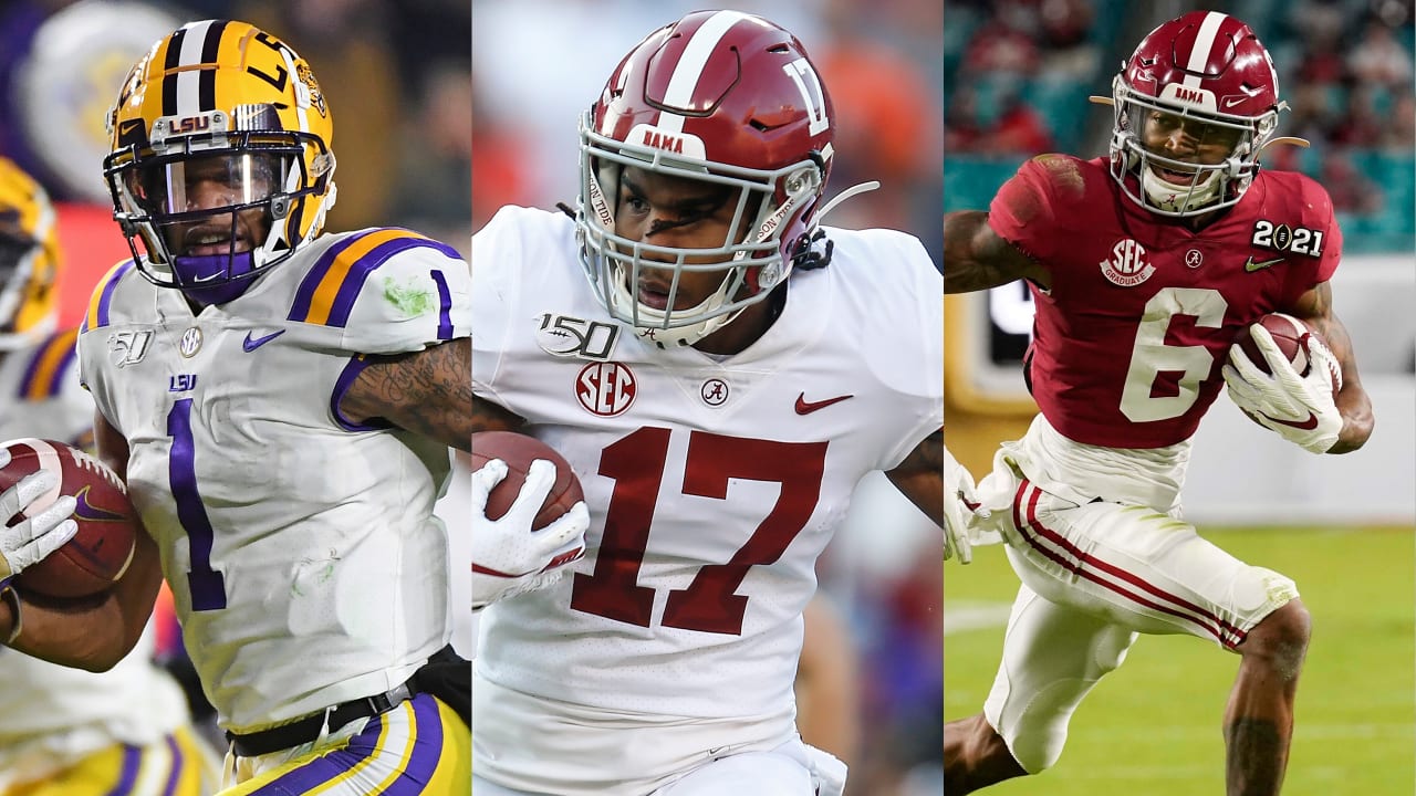 Photos The Top WR Prospects in the 2021 NFL Draft