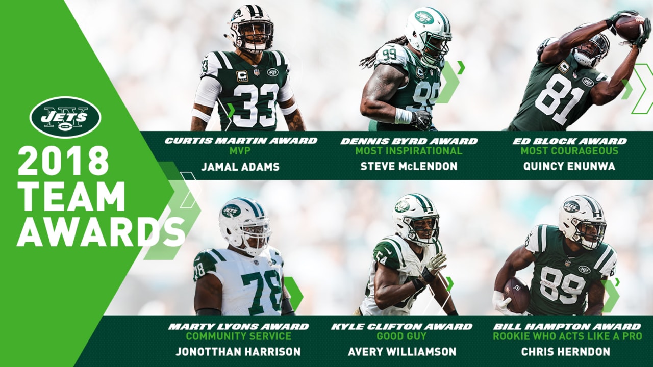 Jamal Adams Named Jets' 2018 Curtis Martin Team MVP