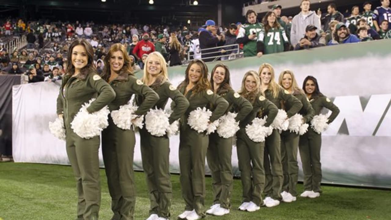 New York Jets Flight Crew Jets vs Patriots