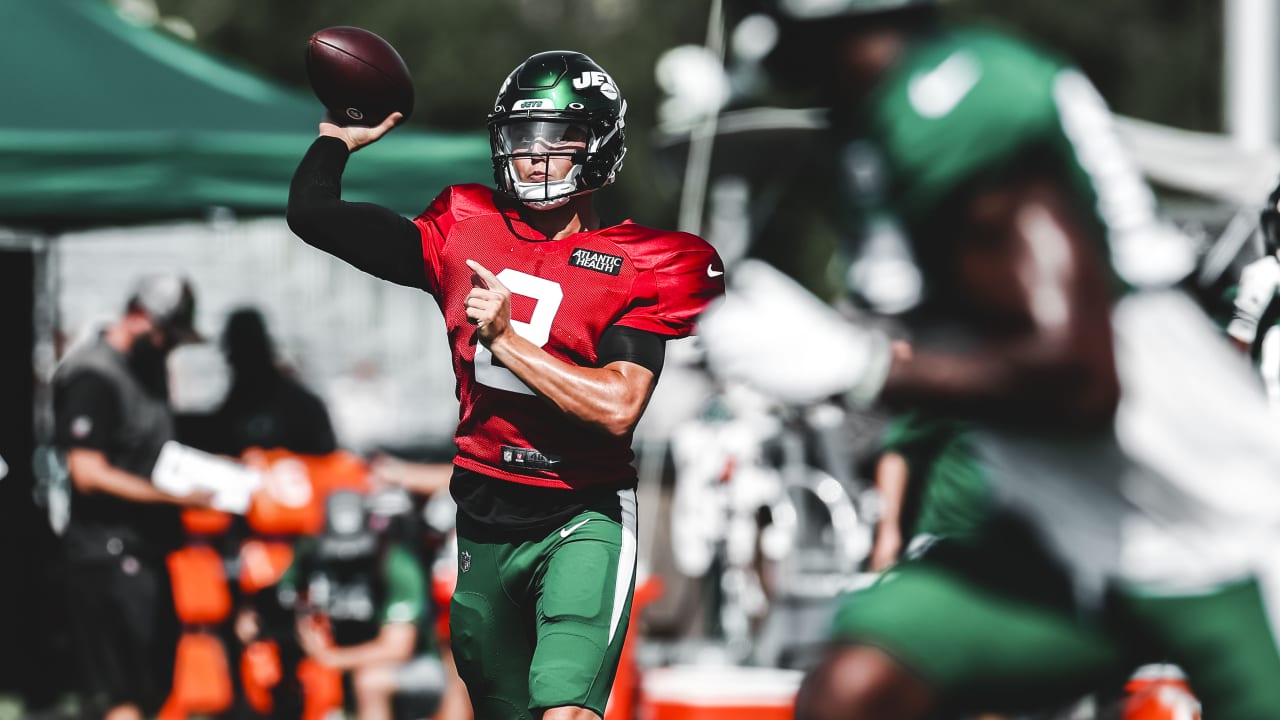 Zach Wilson: NY Jets QB bounces back at training camp