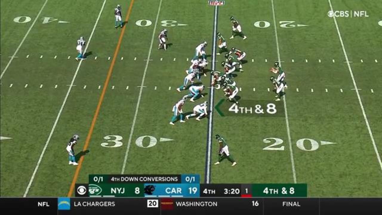 Highlight  Zach Wilson Throws a Sideline Strike to Jeremy Ruckert