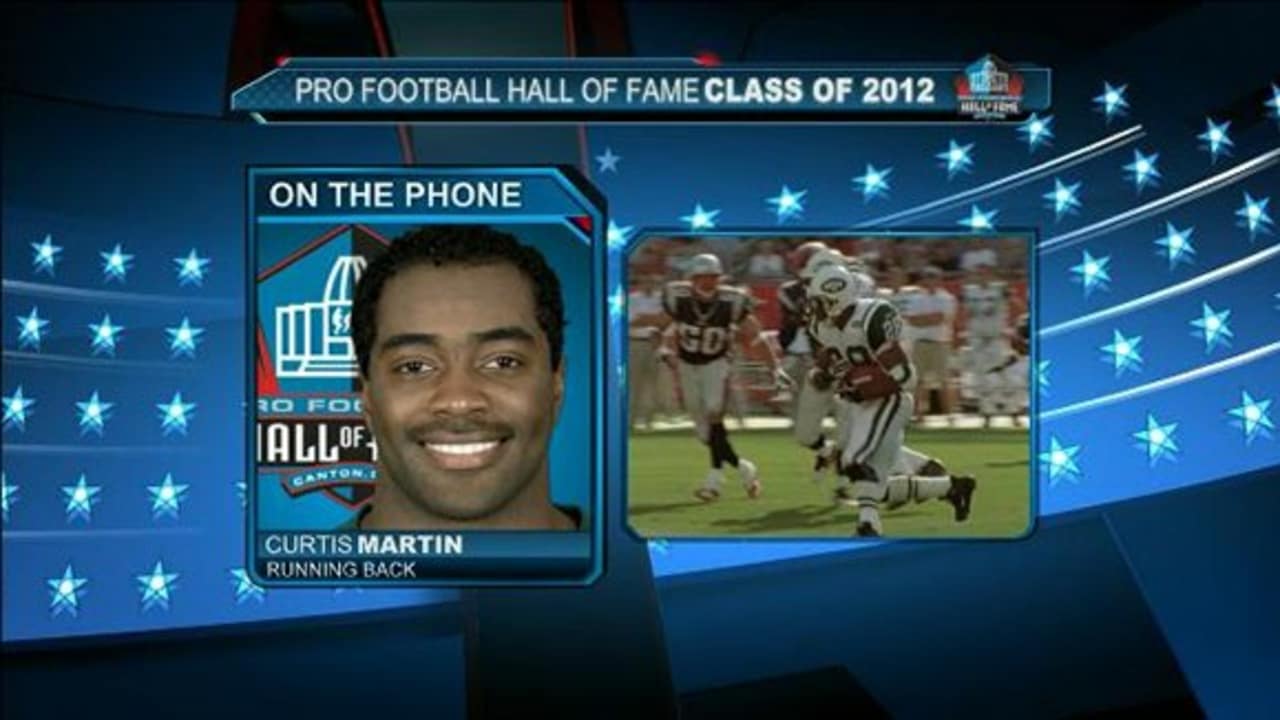 Curtis Martin  Pro Football Hall of Fame