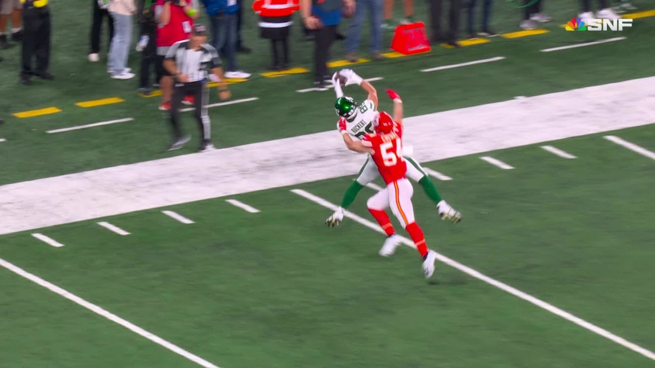 Watch: Jeremy Ruckert scores touchdown in first game with New York Jets