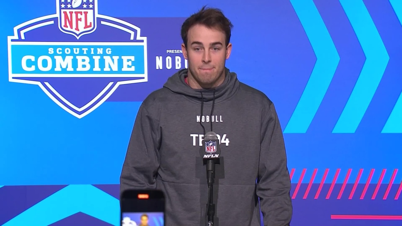 TE Dalton Kincaid (Utah) NFL Combine Press Conference