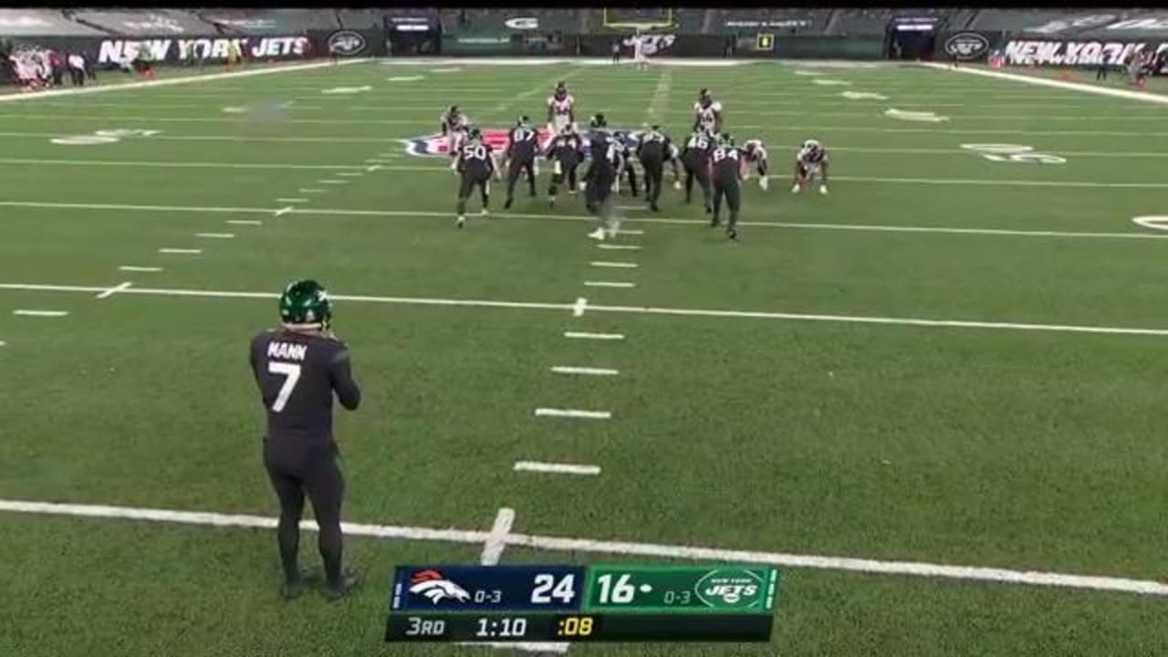 Jets Punter Braden Mann says he's been getting many DMs from angry Jets  fans following his game saving tackle against the Rams that caused…