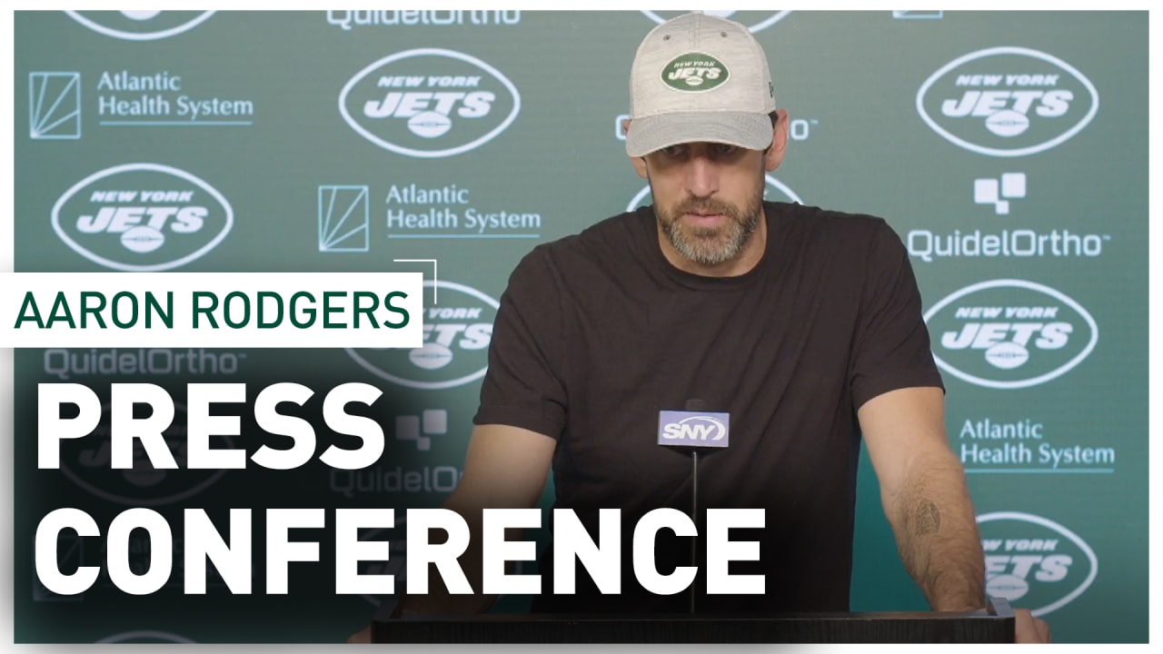 QB Aaron Rodgers OTA Press Conference (6/9)