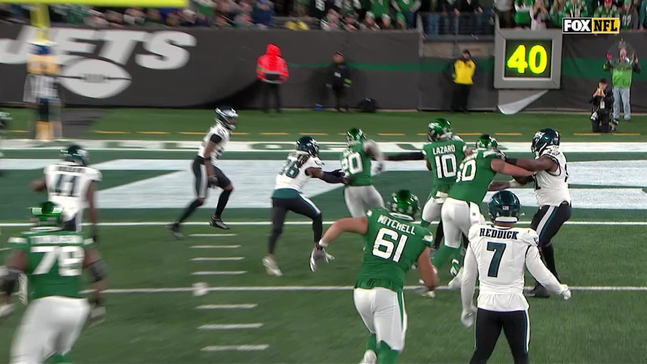 Highlight Breece Hall Scores the GameWinning TD on an 8Yard Run vs