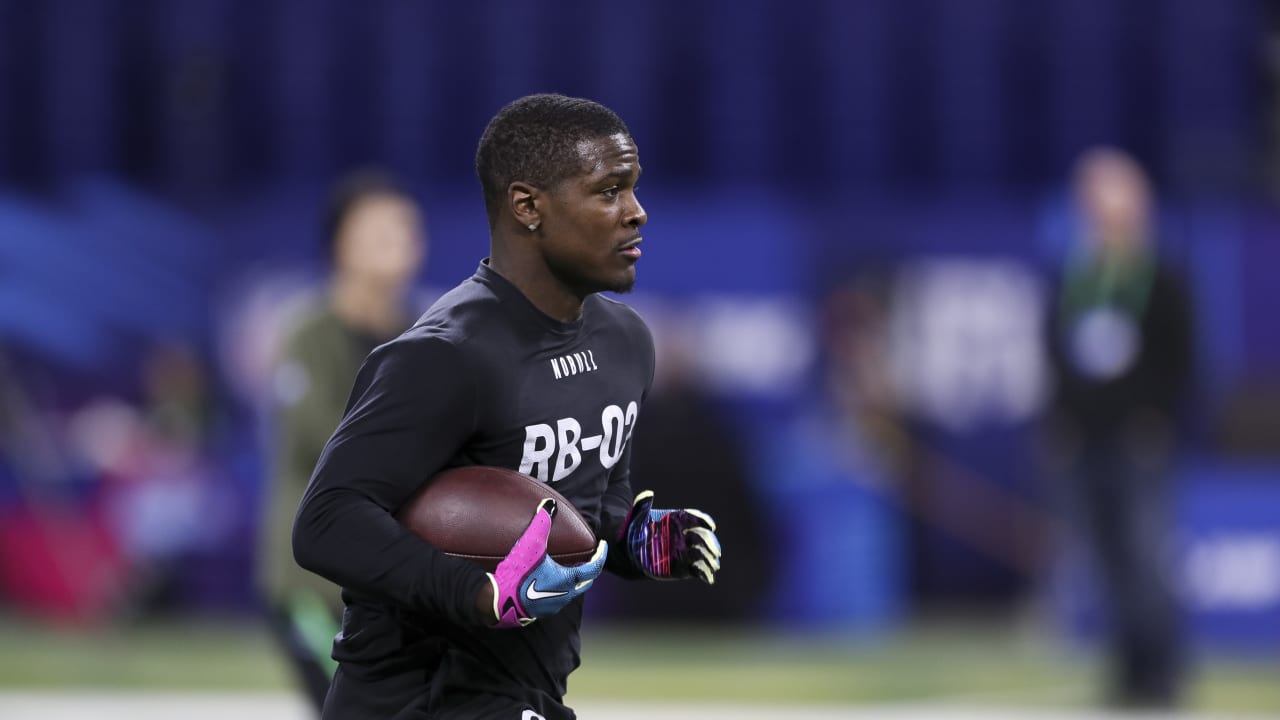 Photos | Top Images of the Running Back Workout at the 2023 NFL Combine