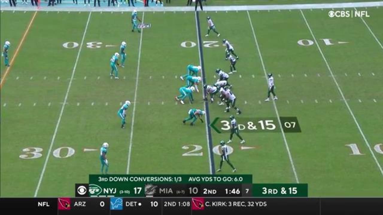 Braxton Berrios Highlights from Week 17