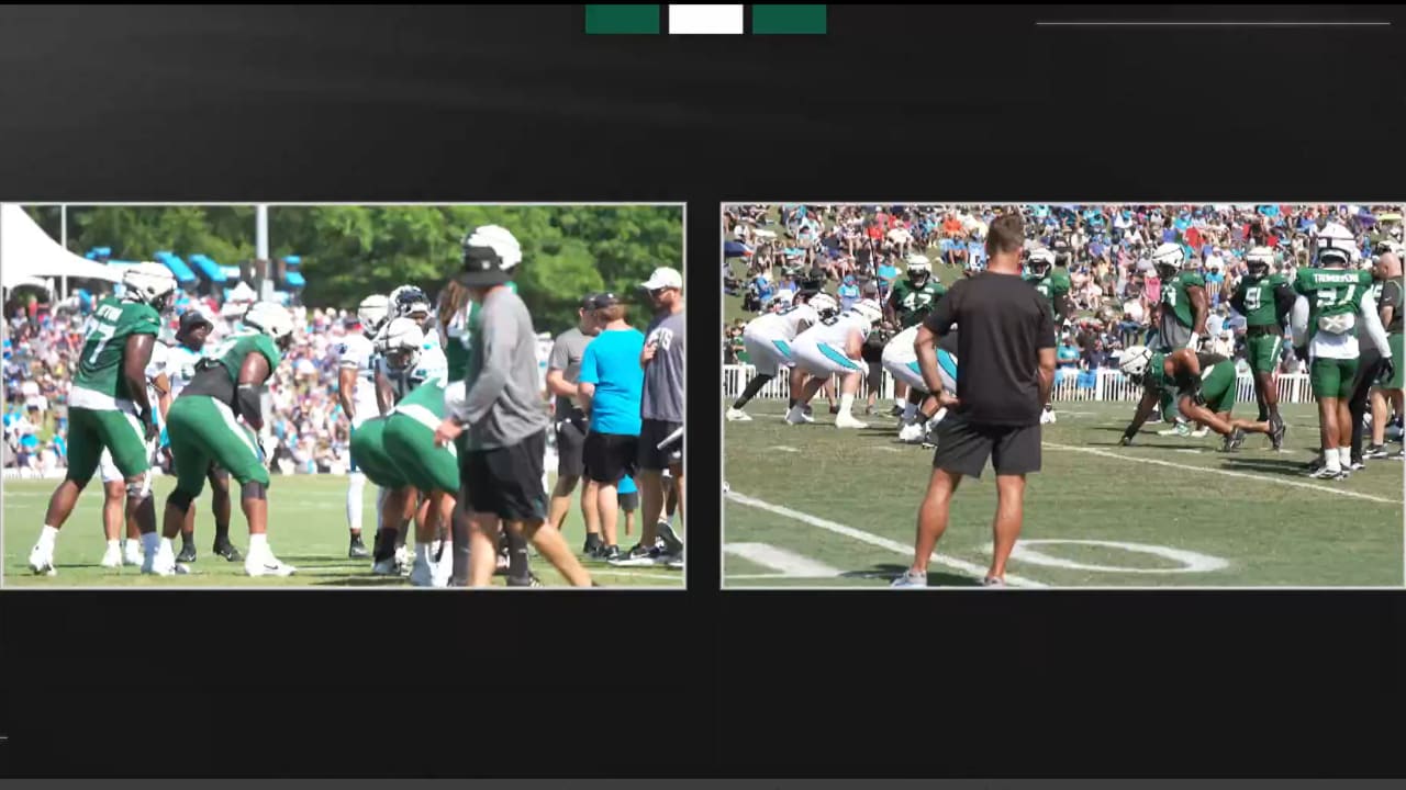 Jets Training Camp Live from Joint Practice with the Panthers (8/9)