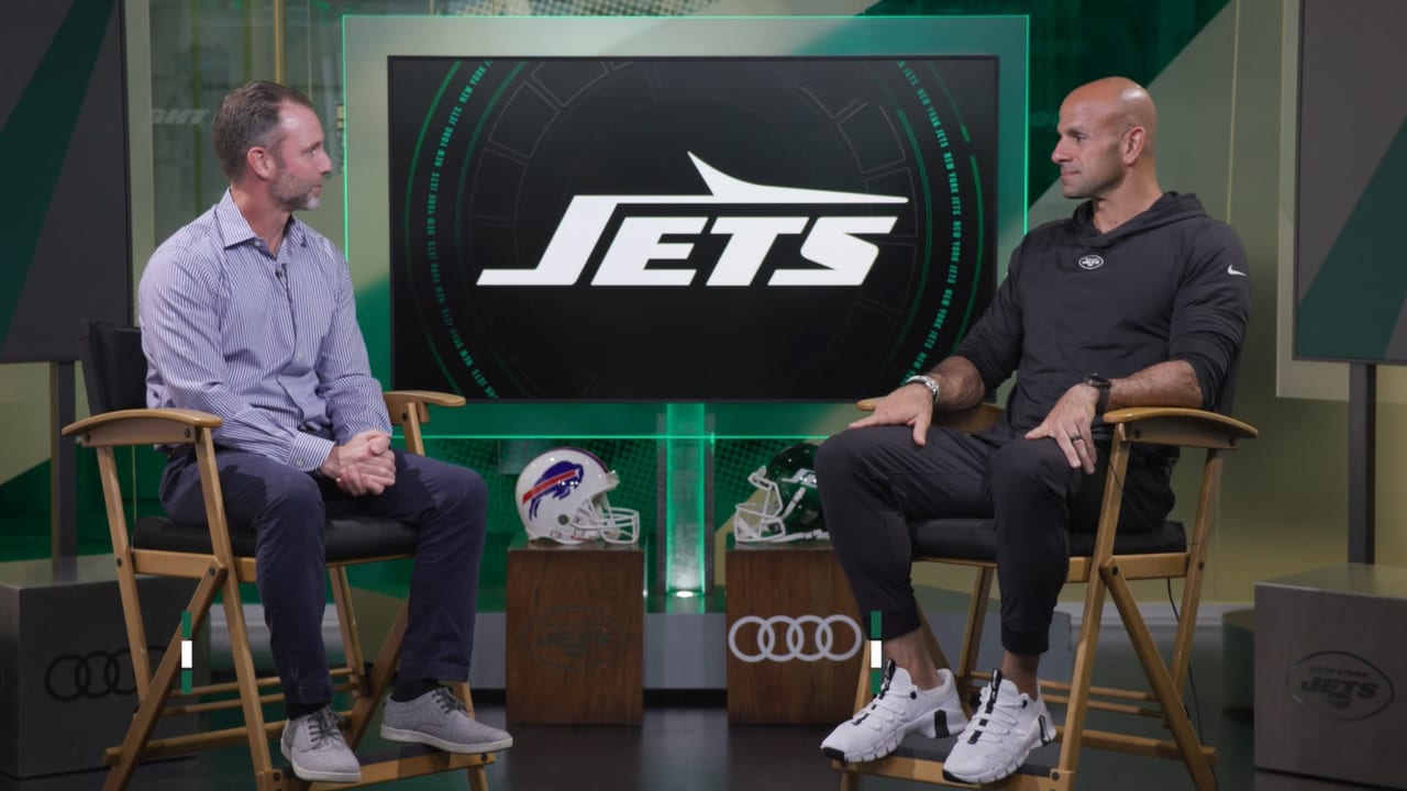 Robert Saleh Interview Jets vs. Bills Week 1