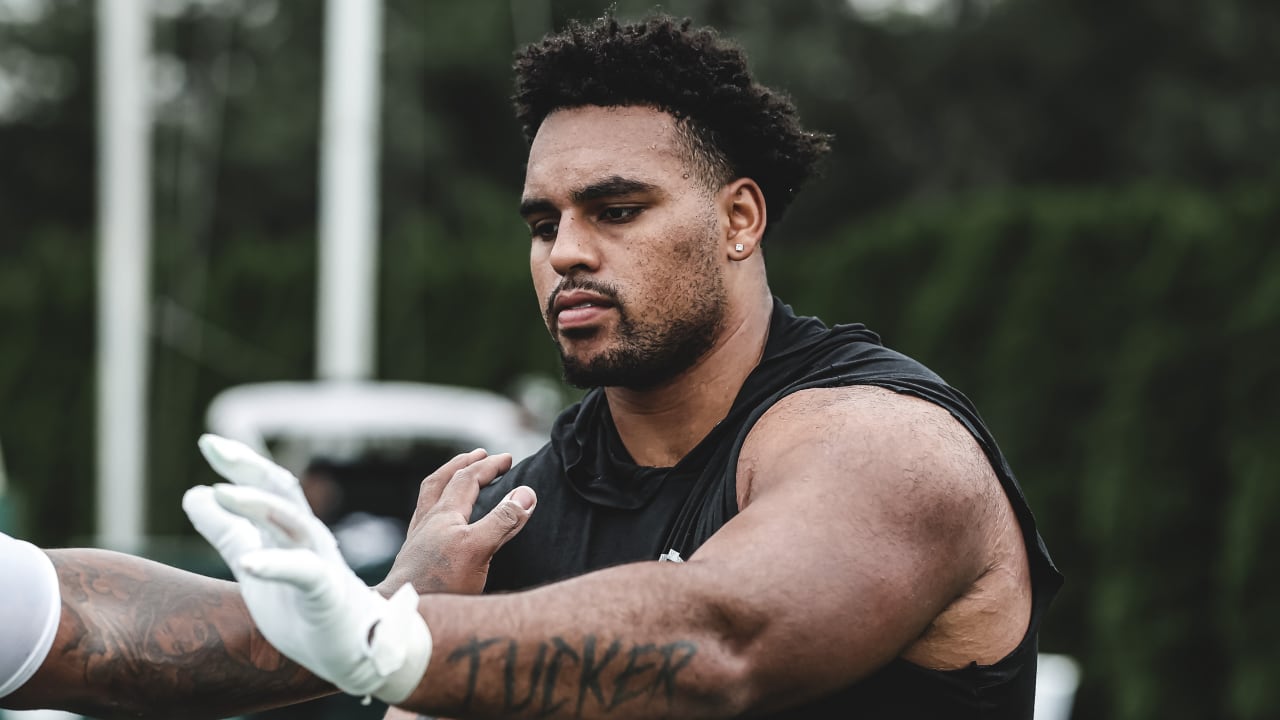 New York Jets offensive line has dominant duo in Alijah Vera-Tucker, Mekhi  Becton - Sports Illustrated New York Jets News, Analysis and More