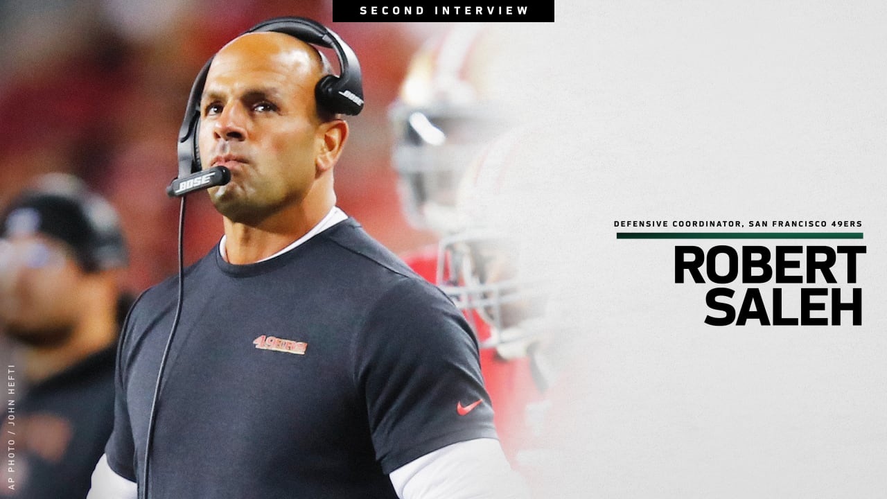 Robert Saleh completes second round interview