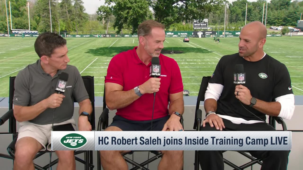 Jets HC Robert Saleh Joins Inside Training Camp Live on NFL Network