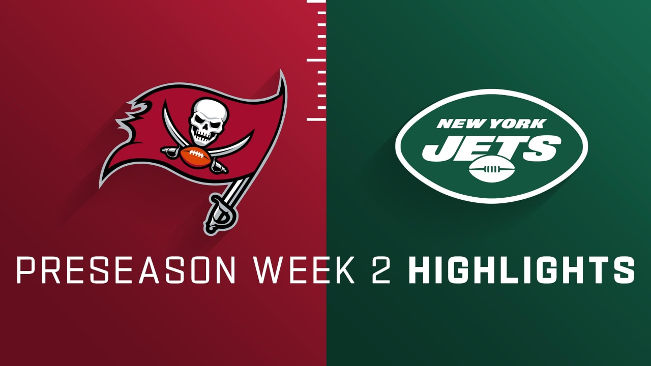 Jets vs. Buccaneers Preseason Game Highlights