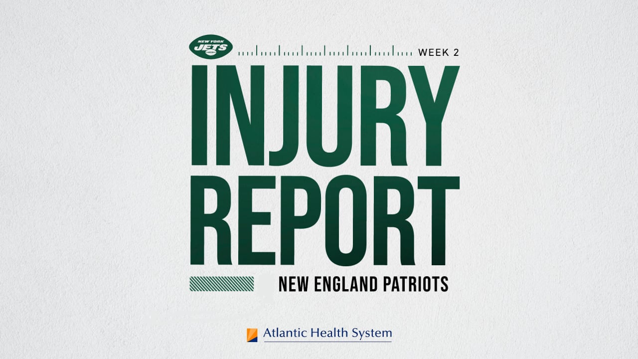 Week 2 Injury Report: Dolphins at Patriots