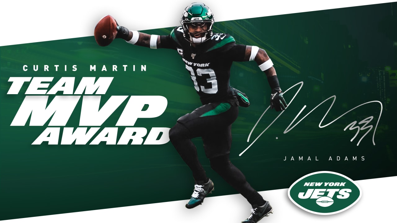 Jamal Adams Receives 2nd Consecutive Curtis Martin Team MVP Award