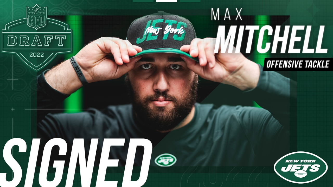 Jets’ FourthRound Pick Max Mitchell Signs NFL Contract