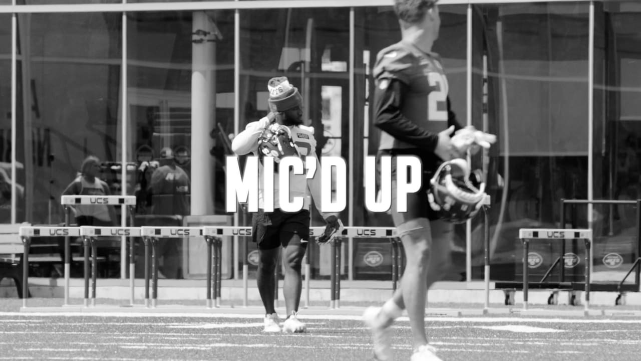 Mic'd Up  Sauce Gardner at the 2023 Pro Bowl Games