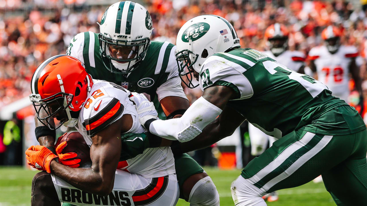 September 13, 2015, Cleveland Browns quarterback Johnny Manziel (2) in  action during the NFL game between the Cleveland Browns and the New York  Jets at MetLife Stadium in East Rutherford, New Jersey.