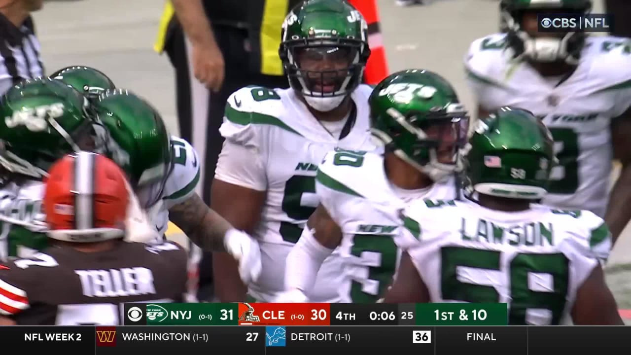 New York Jets v Cleveland Browns  2022 Week 2 Highlights 