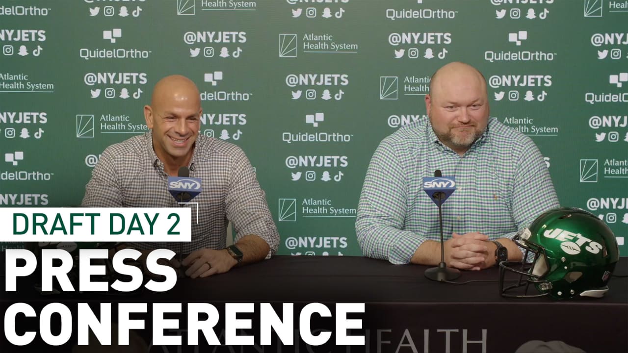 Jets Draft Press Conference Day 2 of the 2023 NFL Draft (4/28)