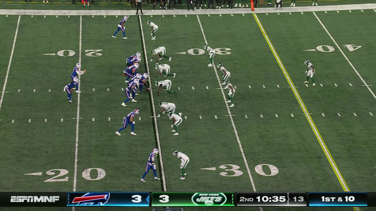 Bills at Jets, Fieldlevel