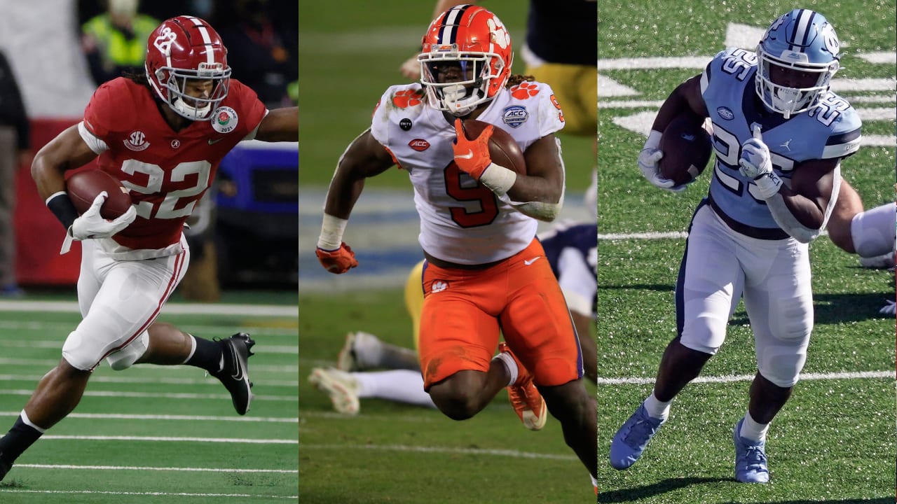 Photos The Top RB Prospects in the 2021 NFL Draft
