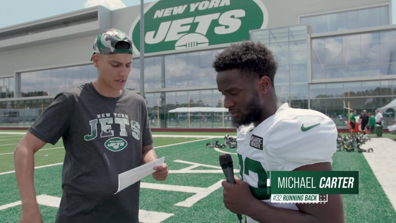 NY Jets in the UK  Richie Driss Tests Jets Players on English Premier  League Knowledge