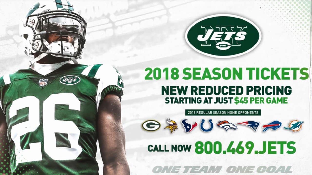 New York Jets reduce season ticket prices for 2018 season