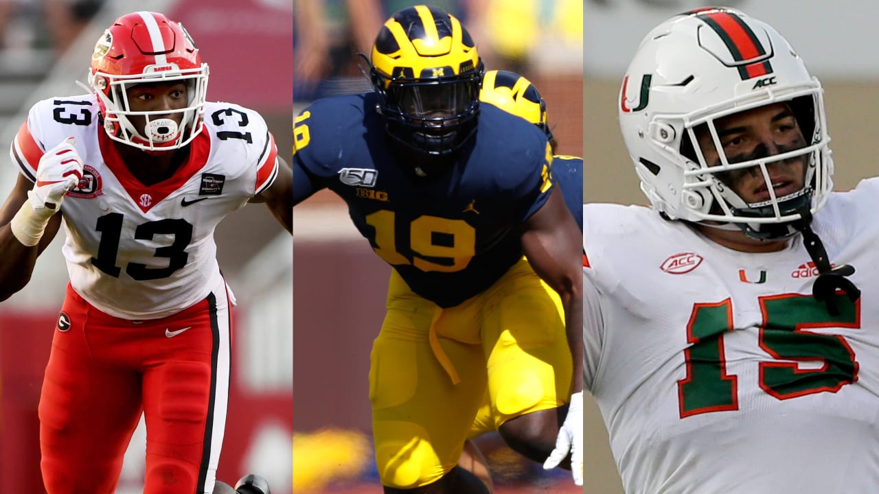 Photos The Top Edge Prospects in the 2021 NFL Draft