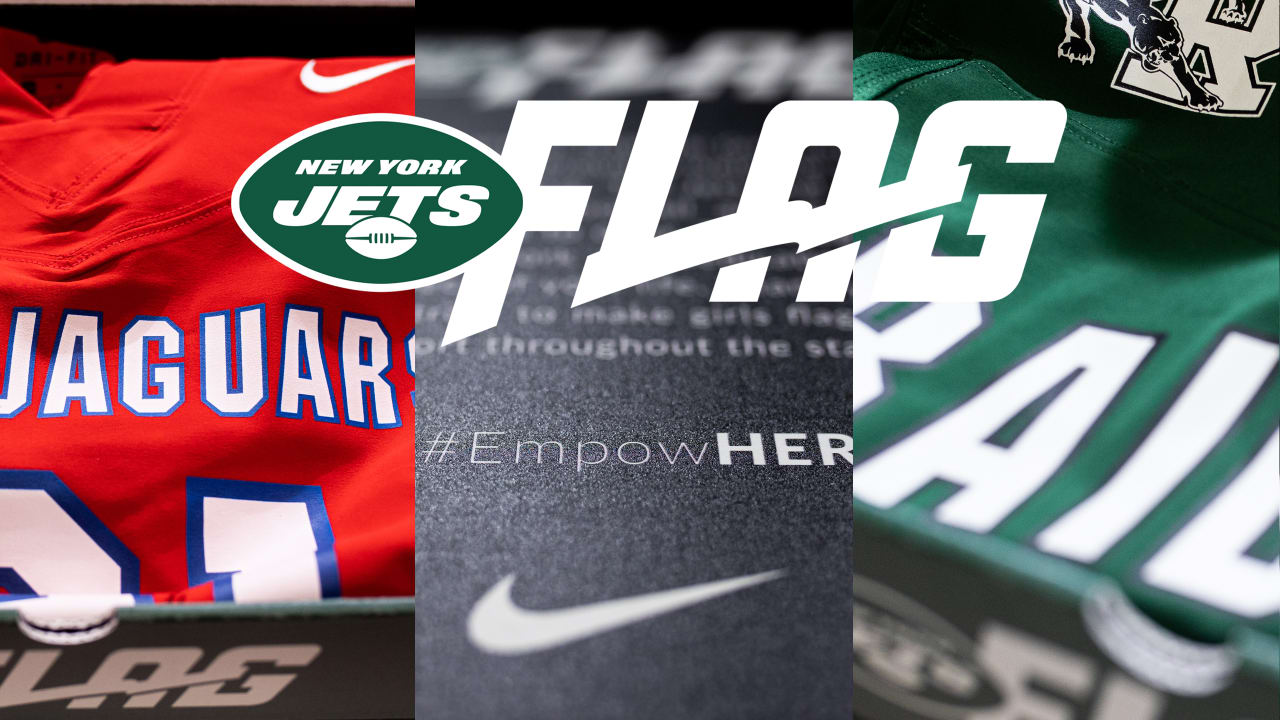 New York Jets Nike Game Secondary Alternate Jersey - Custom - Youth