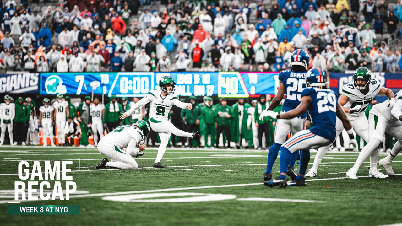 JetsGiants Game Recap Greg Zuerlein's OT Field Goal Lifts Jets Past