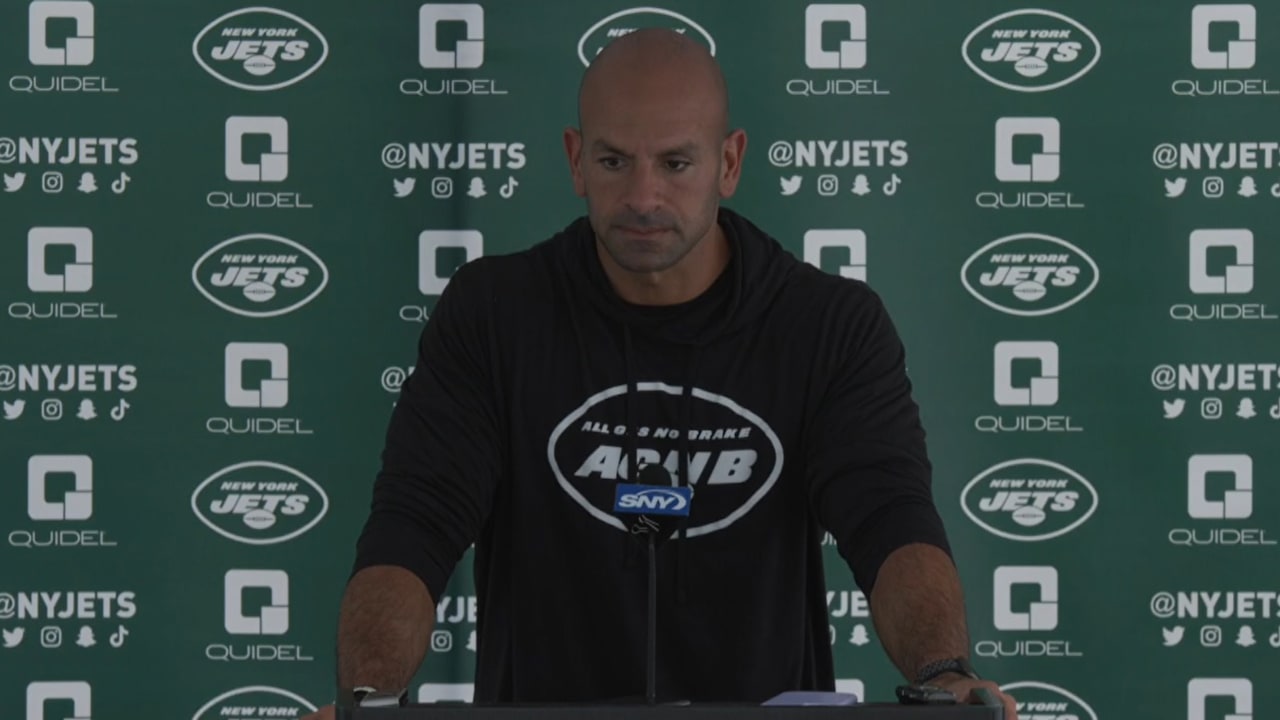 Robert Saleh Training Camp Press Conference (8/15)