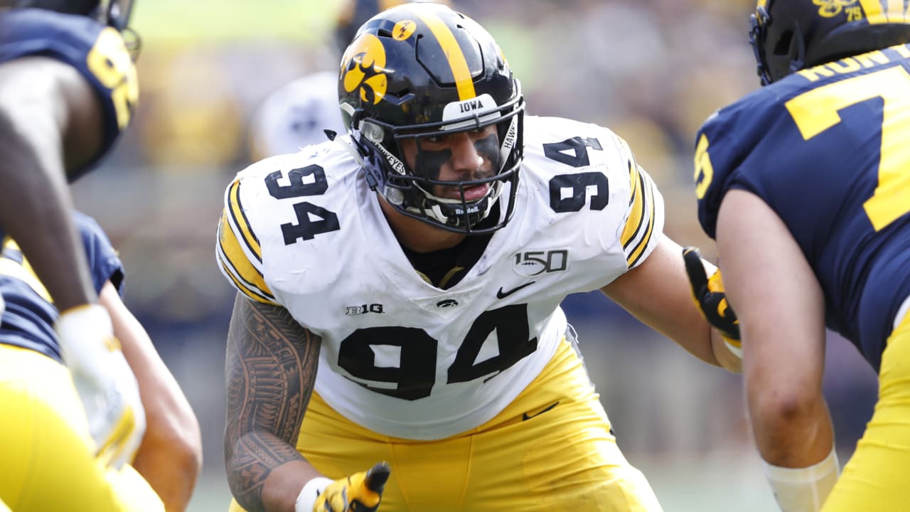 NFL Draft Profile Iowa EDGE A.J. Epenesa