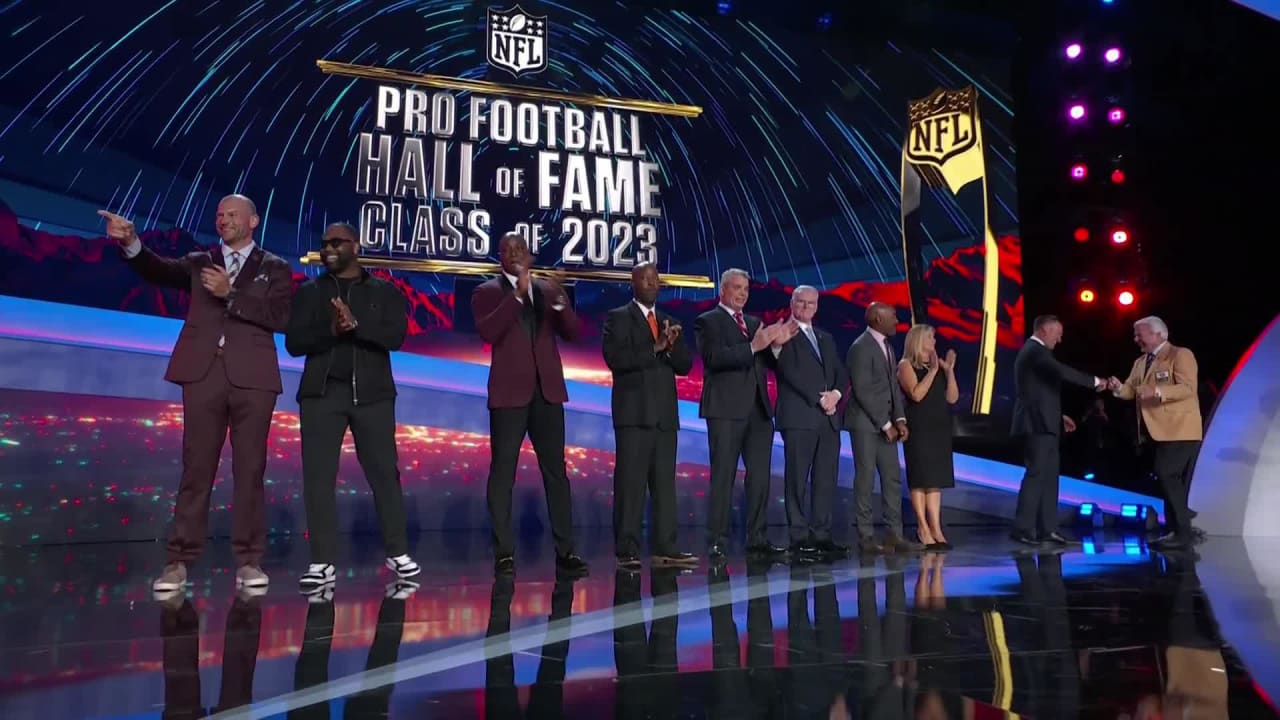pro football hall of fame induction ceremony