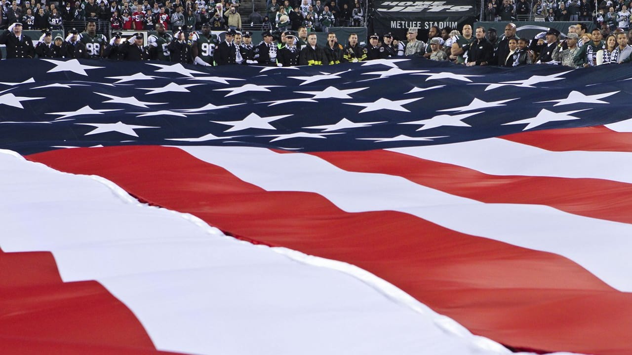 2012 Jets National Anthem Photos