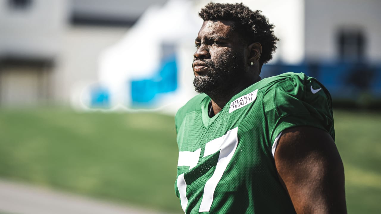 Mekhi Becton preparing for his first game in front of NY Jets fans