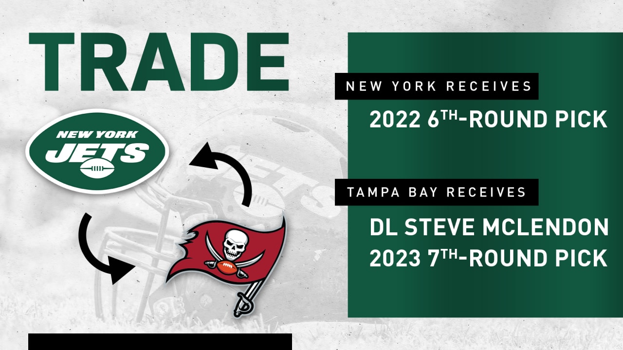 NFL: Tampa Bay Buccaneers make trade with New York Jets for