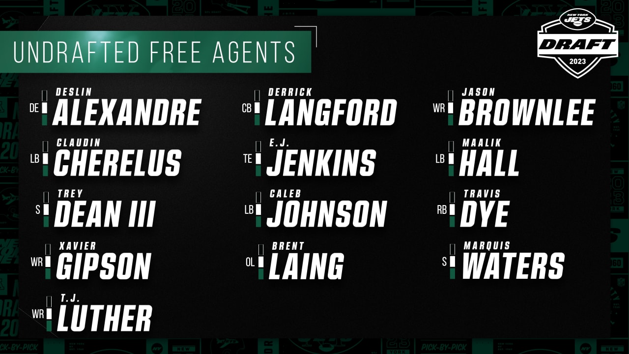 2023 Jets undrafted free agents Afpkudos