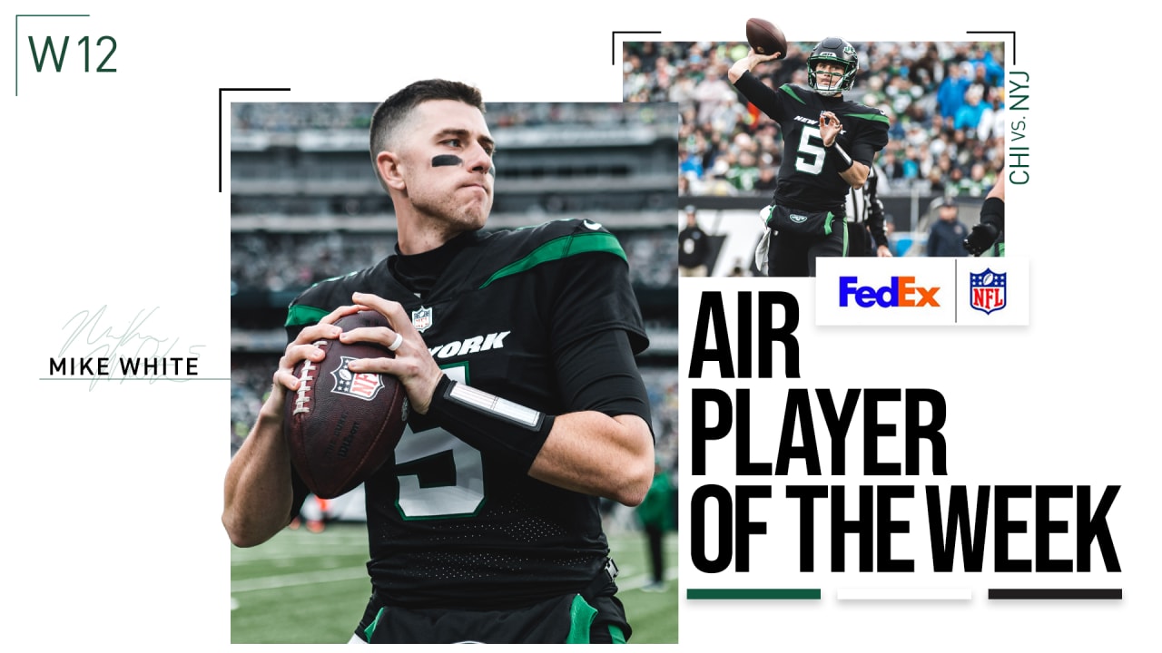 Jets QB Mike White Named FedEx Air Player of the Week