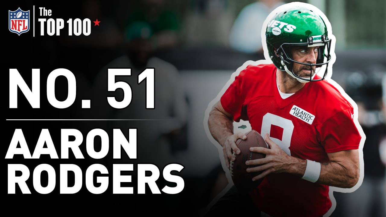 NY Jets QB Aaron Rodgers makes history with NFL Top 100 appearance