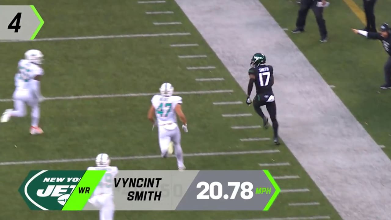 Vyncint Smith Ranked As 4th Fastest Player In The Nfl During