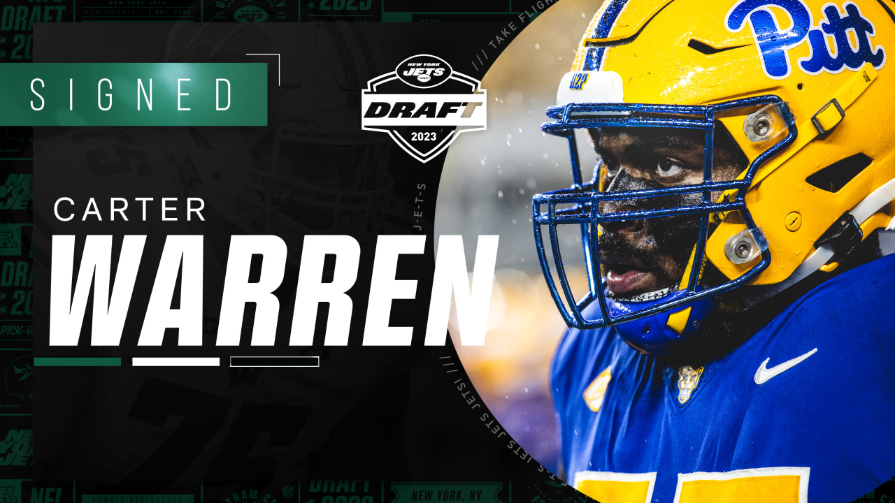 Jets Sign FourthRound Pick Carter Warren