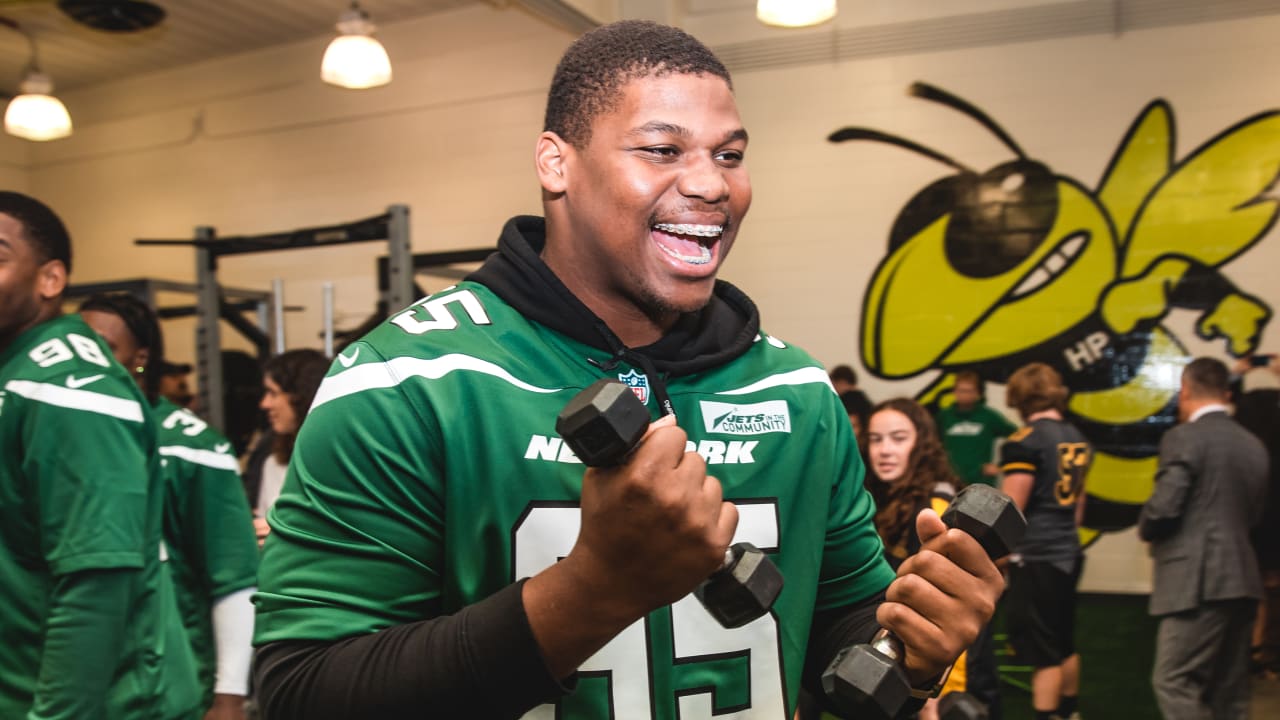 Quinnen Williams & Solomon Thomas Invite Children at Goryeb Children's  Hospital to Be Honorary Captains for Jets-Dolphins