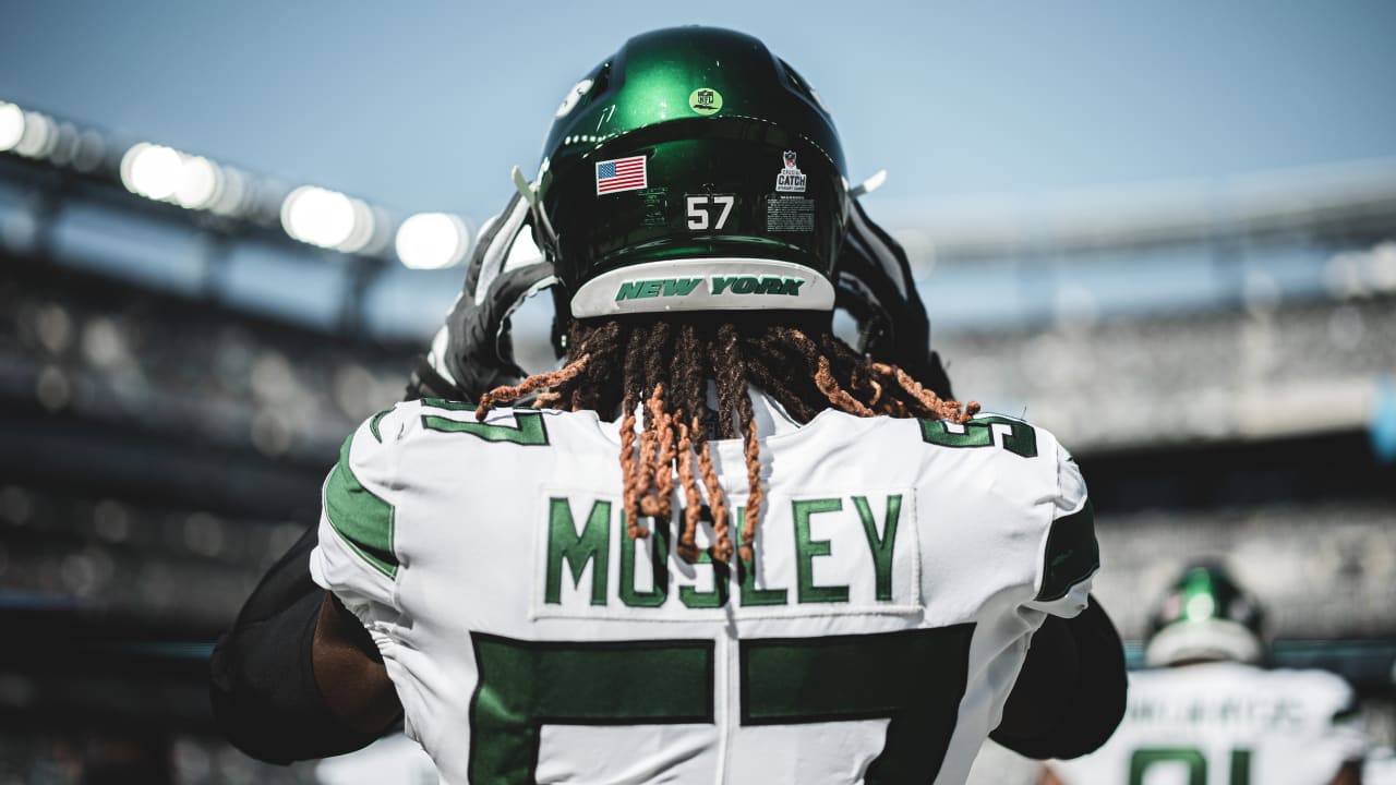 Jets veteran linebacker C.J. Mosley celebrates 100th NFL game