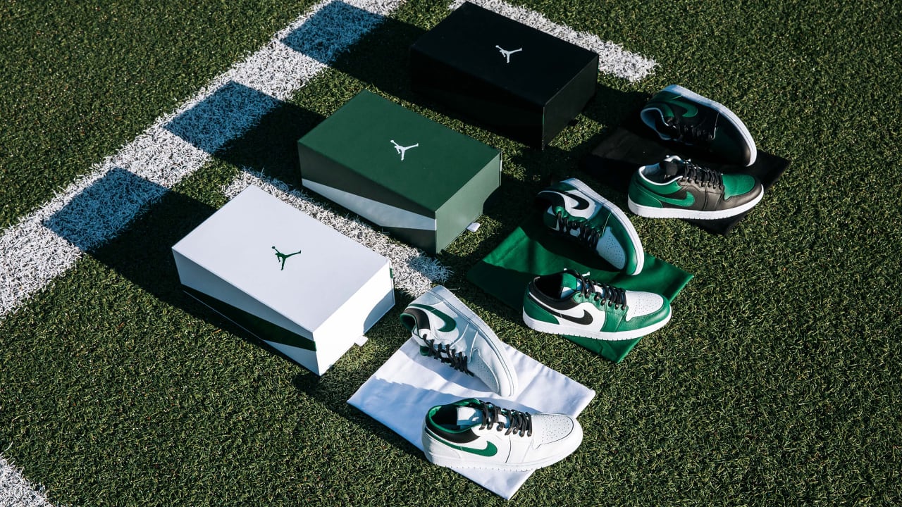 Jets, Jordan Brand Unveil Custom Shoes Inspired by New Uniforms