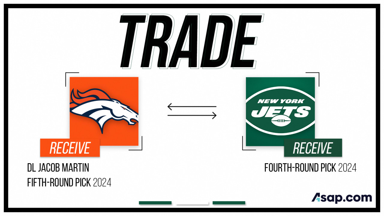 NFL trade deadline: Jets deal Jacob Martin to Broncos