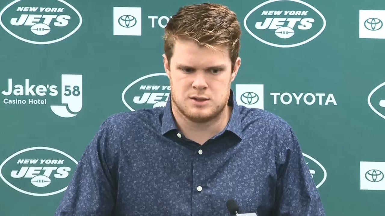 Sam Darnold Postgame Press Conference Jets at Ravens (12/12)